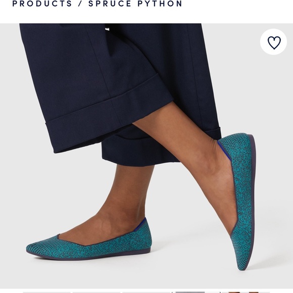 Rothys NIB the point spruce python - Picture 3 of 3